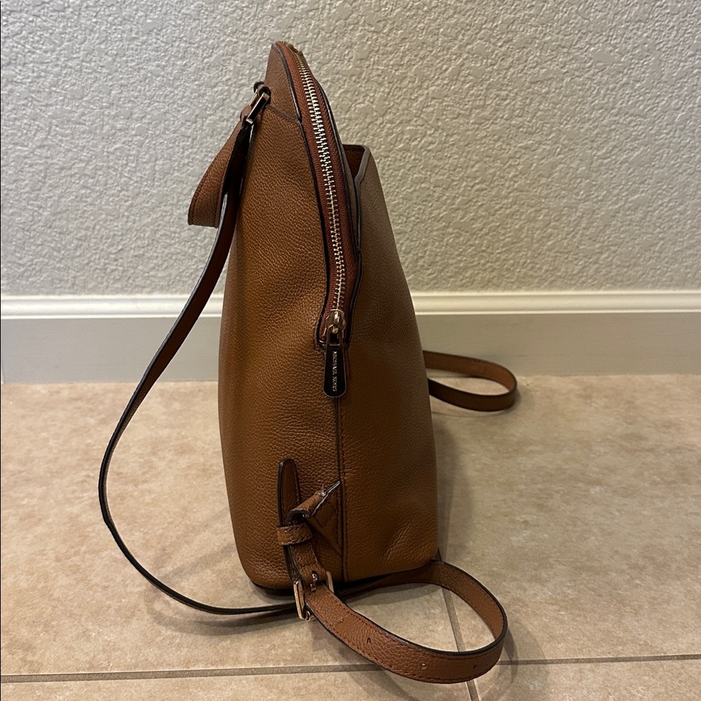 Michael Kors Adele Leather Backpack - image 4